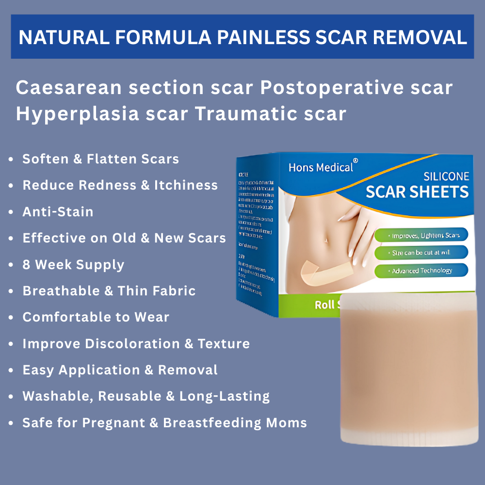 SilicaDerm by Hons™ Medical Silicone Scar Sheets