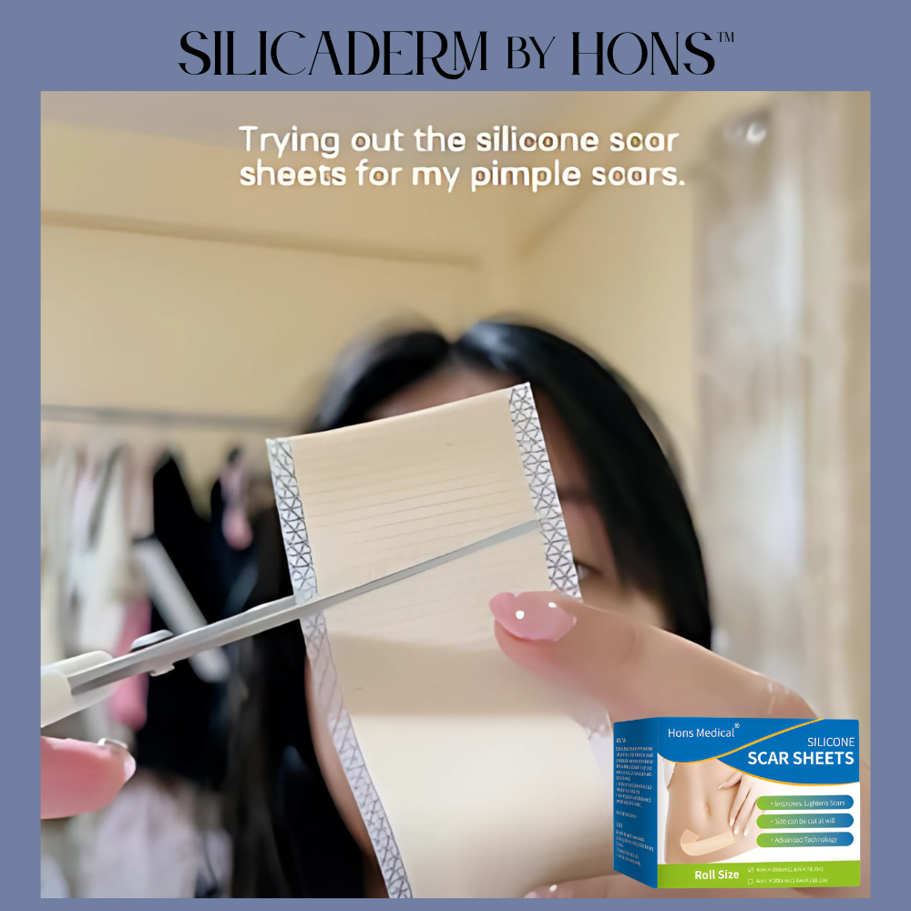 SilicaDerm by Hons™ Medical Silicone Scar Sheets