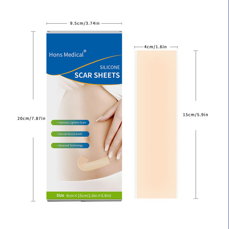 SilicaDerm by Hons™ Medical Silicone Scar Sheets