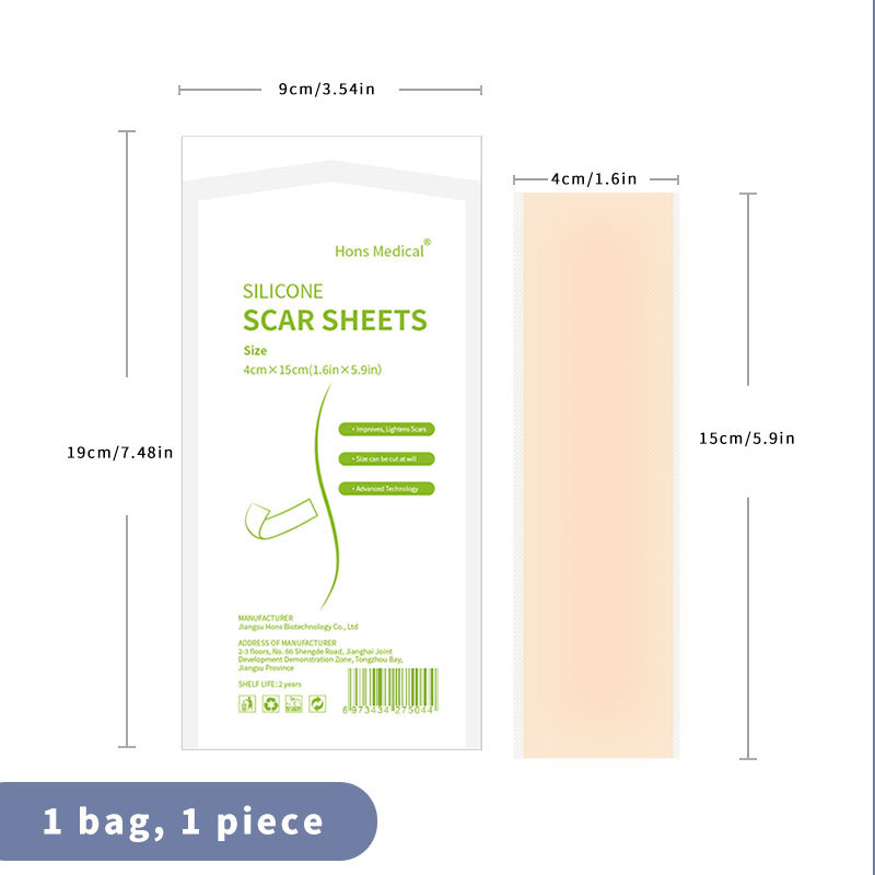 SilicaDerm by Hons™ Medical Silicone Scar Sheets